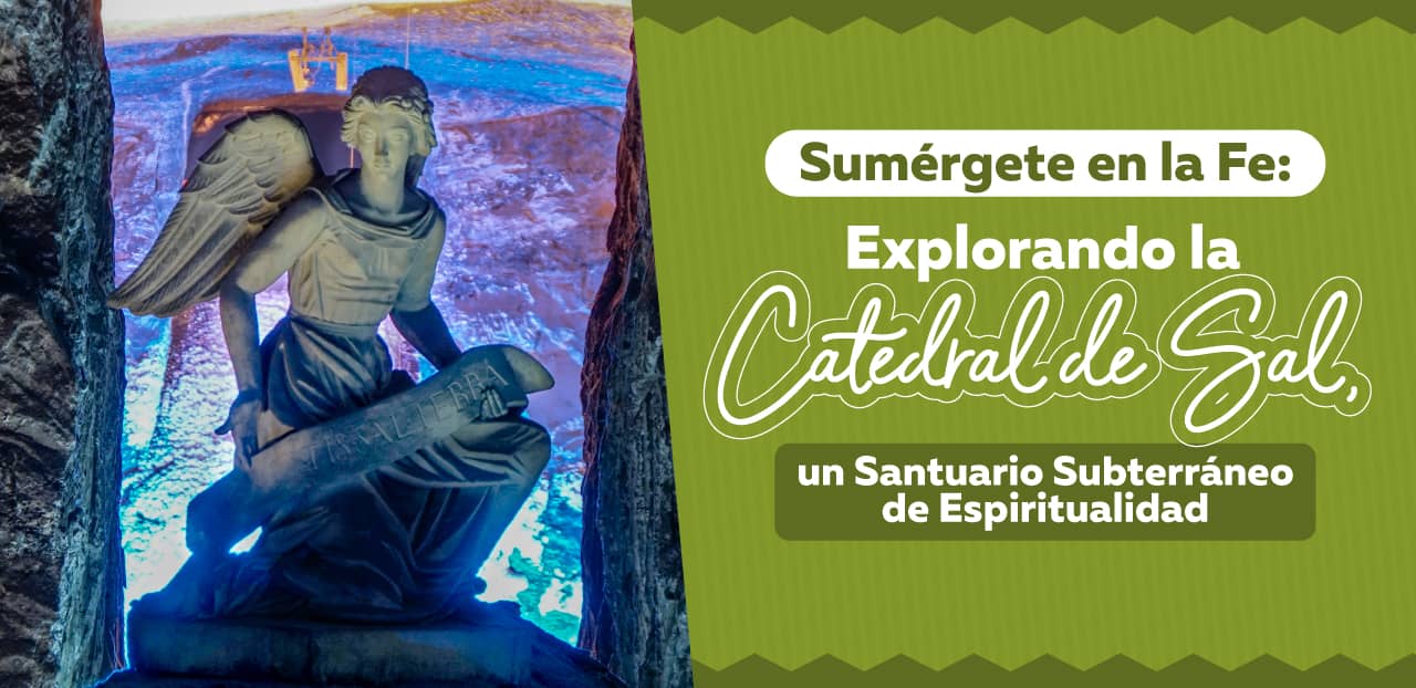 Sumérgete en la fe explorando la Catedral de Sal de Zipaquirá, un santuario subterráneo de espiritualidad