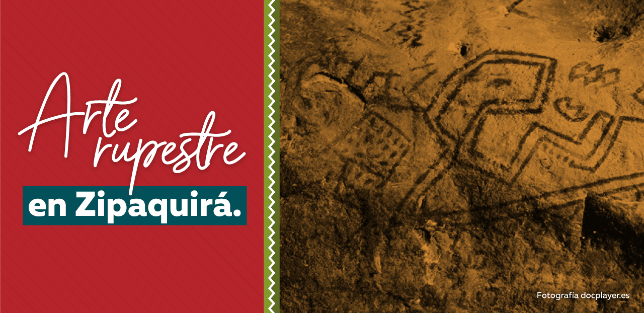Arte rupestre en el municipio de Zipaquirá