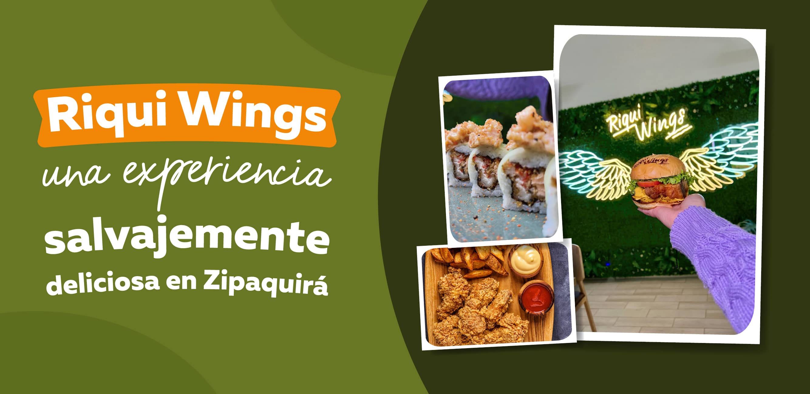 Riqui Wings una experiencia salvajemente deliciosa en Zipaquirá