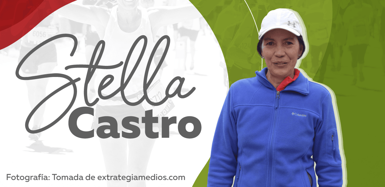 Stella Castro, la gran atleta de Zipaquirá