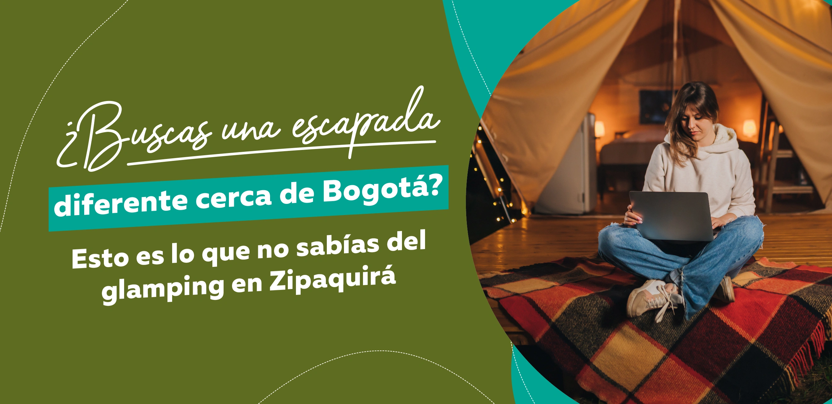 ¿Buscas una escapada diferente cerca de Bogotá? Esto es lo que no sabías del glamping en Zipaquirá