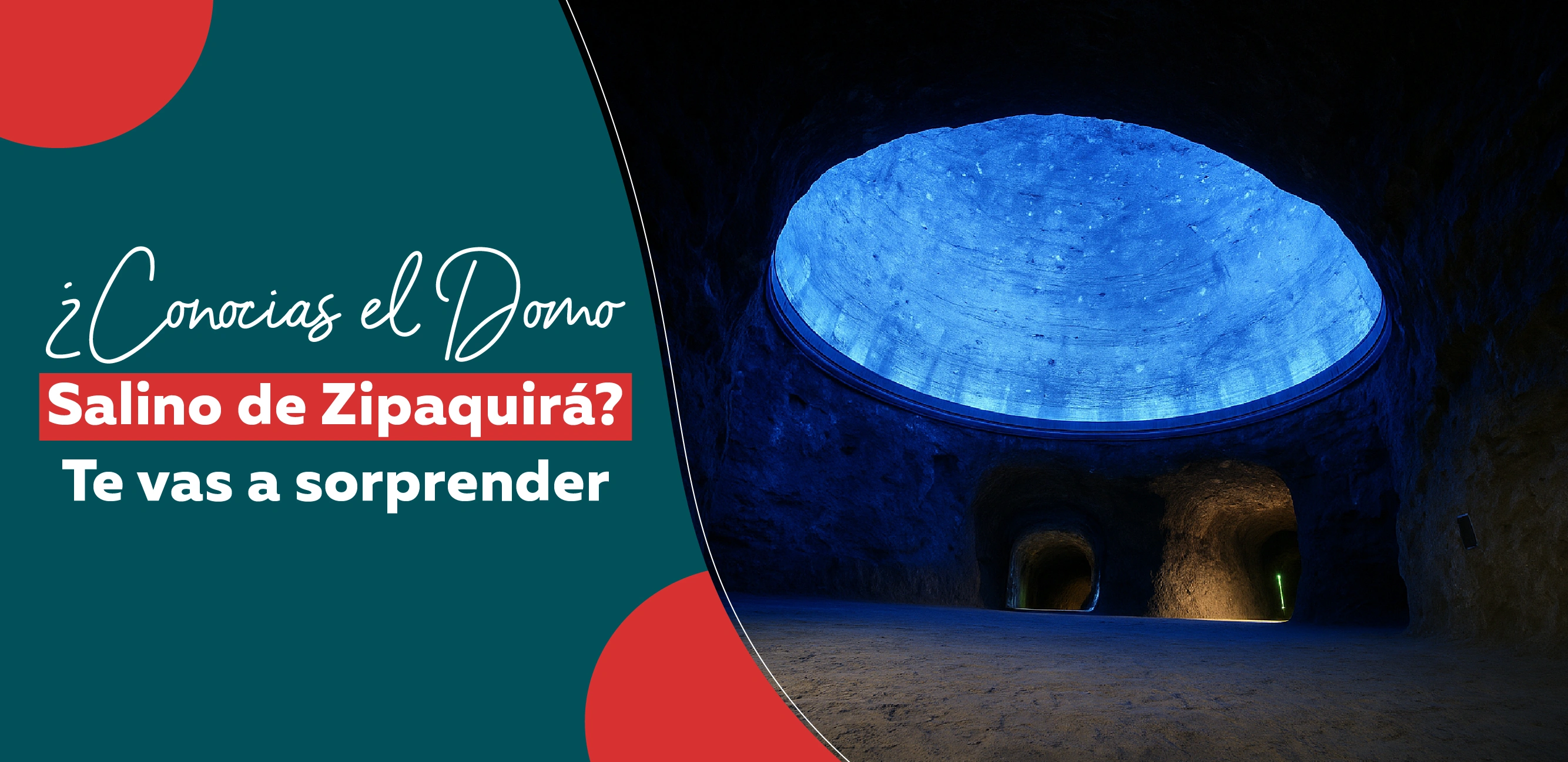 ¿Conocías el Domo Salino de Zipaquirá? Te vas a sorprender