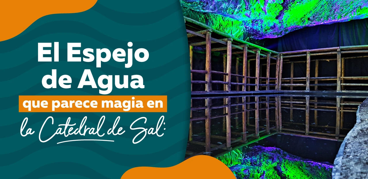 El espejo de agua que parece magia en La Catedral de Sal