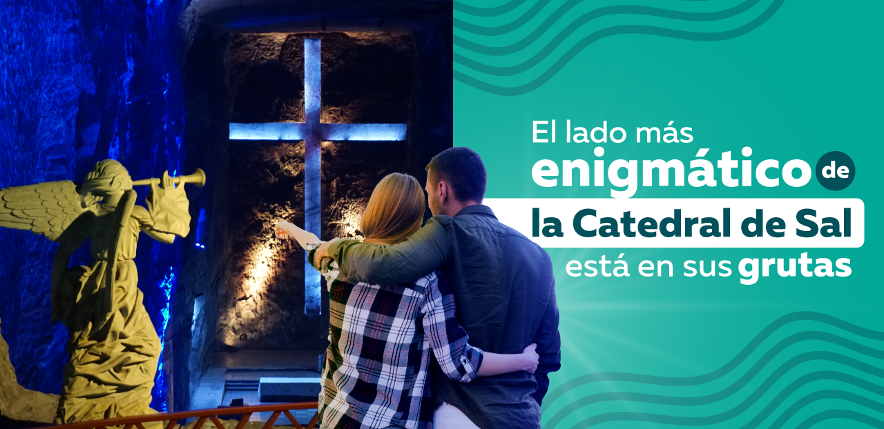 El lado más enigmático de la Catedral de Sal está en sus grutas