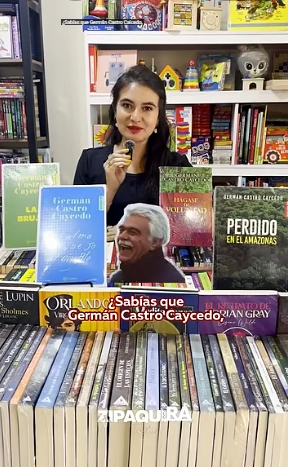 Germán Castro Caicedo en Zipaquirá: Periodista y Escritor Colombiano de No Ficción