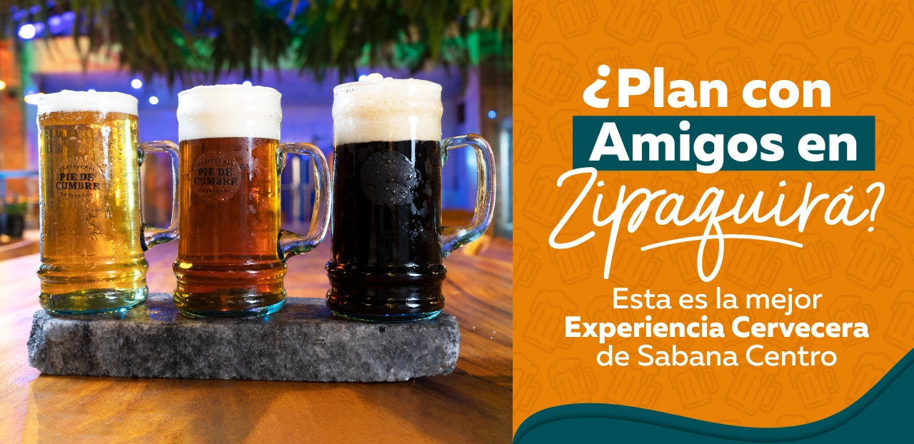 ¿Plan con amigos en Zipaquirá? Esta es la mejor experiencia cervecera de Sabana Centro