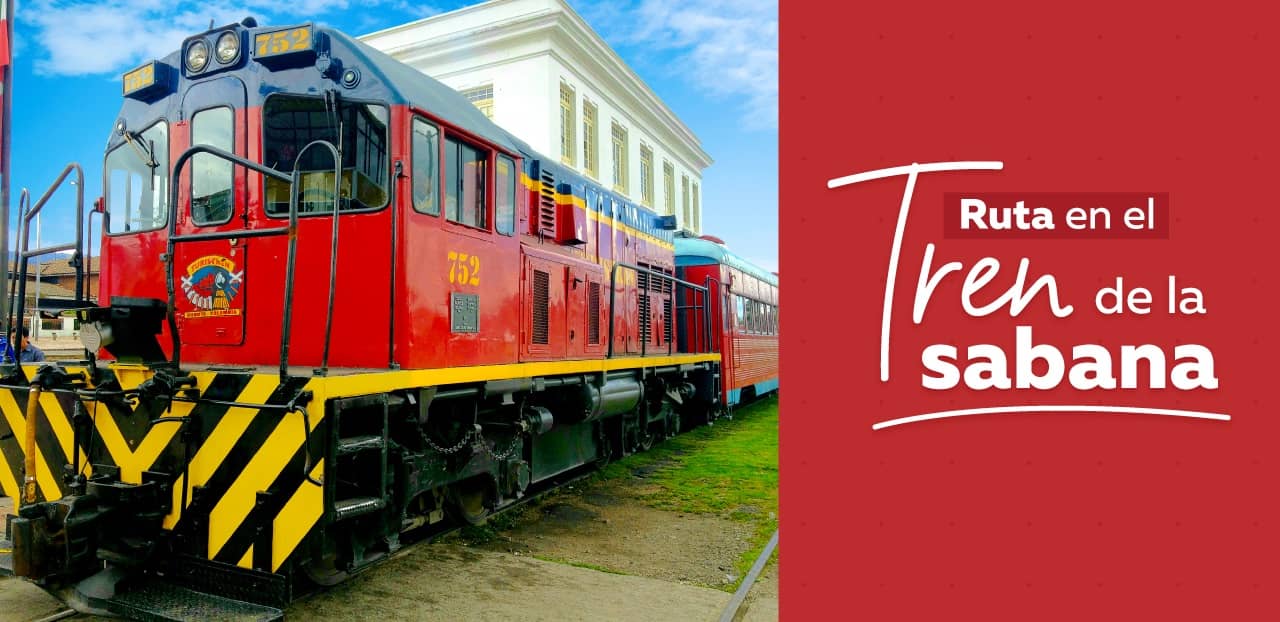 Ruta en tren hasta Zipaquirá <br> Llega a Zipaquirá en un transporte único… tren.